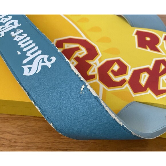 Shiner Ruby Redbird Promotional HUGE Flip Flop 35”x 10” RARE! - Picture 5 of 11